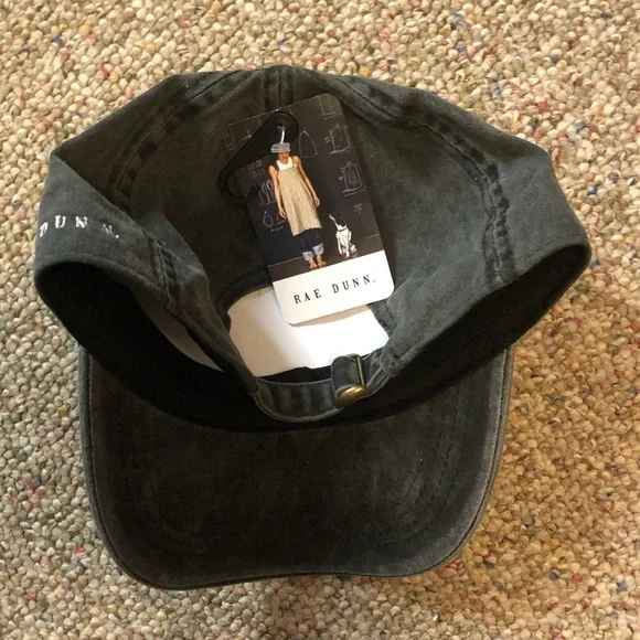 🆕 Rae Dunn USA Baseball Hat Black - Picture 6 of 10